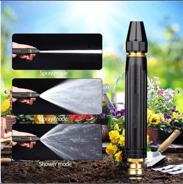 Car Wash Gun – High-Pressure Metal Water Gun Nozzle